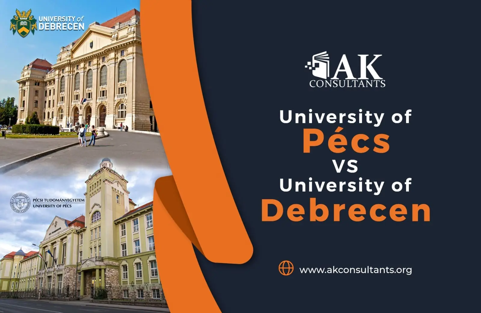 University of Pécs VS University of Debrecen
